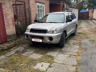 2001 Hyundai Santa Fe I, серебристый, 310000 рублей, вид 1