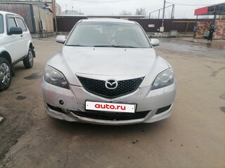 2006 Mazda 3 I (BK) Рестайлинг, серый, 625000 рублей, вид 1