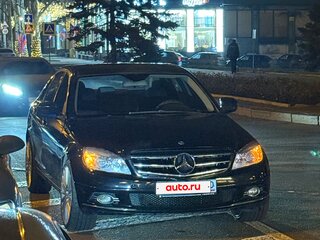 2007 Mercedes-Benz C-Класс 280 III (W204), чёрный, 1200000 рублей, вид 2