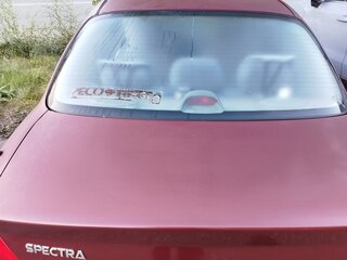 2006 Kia Spectra I Рестайлинг 2, красный, 245000 рублей, вид 4