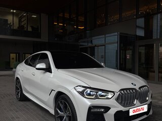 2020 BMW X6 30d III (G06), белый, 7500000 рублей, вид 4