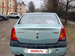 2008 Renault Logan I, голубой, 200000 рублей, вид 3
