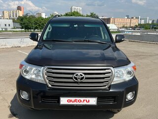 2014 Toyota Land Cruiser 200 Series Рестайлинг 1, чёрный, 4100000 рублей, вид 2