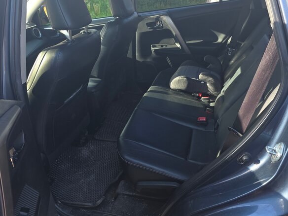 2013 Toyota RAV4 IV (XA40), синий - вид 4