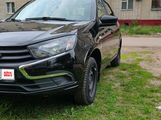 2021 Lada (ВАЗ) Granta I Рестайлинг, чёрный, 770000 рублей, вид 1