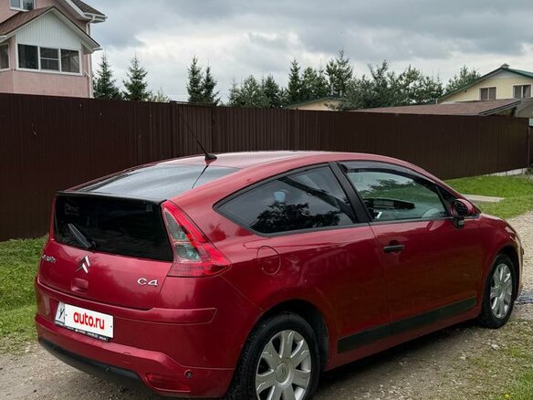 2007 Citroen C4 I, красный, 360000 рублей - вид 3