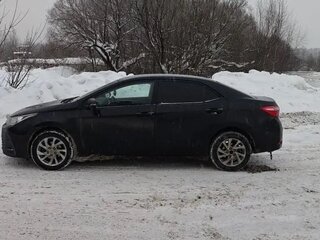 2016 Toyota Corolla XI (E160, E170, E180) Рестайлинг 1, чёрный, 1300000 рублей, вид 3