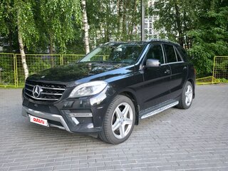 2014 Mercedes-Benz M-Класс 350 CDI III (W166), чёрный, 2400000 рублей, вид 1