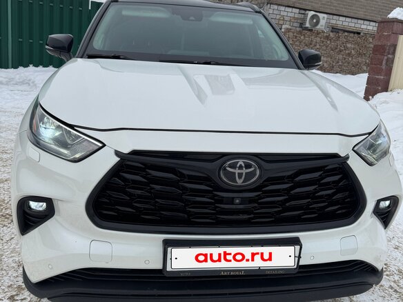 2021 Toyota Highlander IV (XU70), белый, 4870000 рублей - вид 3