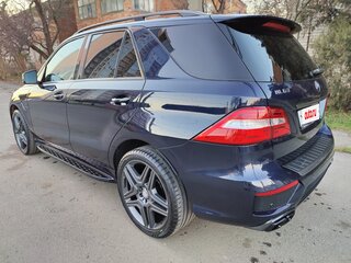 2014 Mercedes-Benz M-Класс AMG 63 AMG III (W166), синий, 3350000 рублей, вид 2
