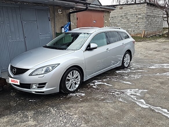 2008 Mazda 6 II (GH), серый, 870000 рублей