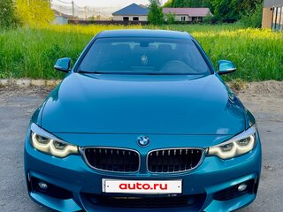2017 BMW 4 серии 420d xDrive F32/F33/F36 Рестайлинг, синий, 3900000 рублей, вид 2