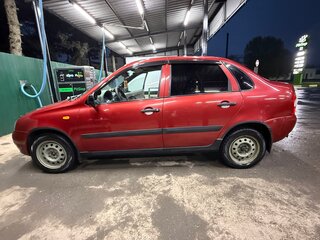 2006 Lada (ВАЗ) Kalina I, красный, 280000 рублей, вид 4