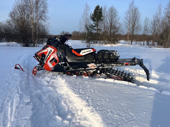 2019 Polaris 850 SKS, оранжевый, 1100000 рублей