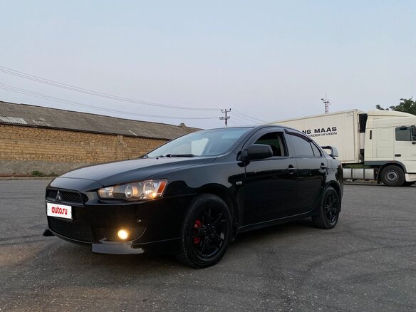 2008 Mitsubishi Lancer X, чёрный, 777777 рублей