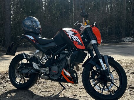 2014 KTM 125 Duke, оранжевый, 235000 рублей, вид 1