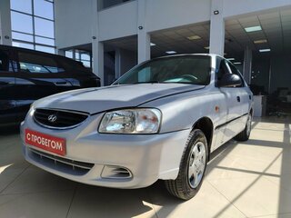 2008 Hyundai Accent ТагАЗ II, серый, 259000 рублей, вид 1