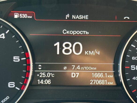 2017 Audi A6 IV (C7) Рестайлинг, чёрный - вид 13