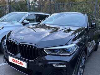 2021 BMW X6 40i III (G06), чёрный, 8450000 рублей, вид 1