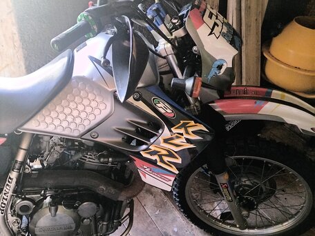 2004 Kawasaki KLR 650, синий, 360000 рублей, вид 3