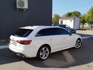 2020 Audi A4 40 TDI V (B9) Рестайлинг, белый, 2950000 рублей, вид 5