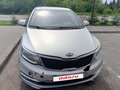 2015 Kia Rio III, серебристый, 500000 рублей
