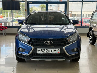 2022 Lada (ВАЗ) Vesta SW Cross I, синий, 1185000 рублей, вид 2