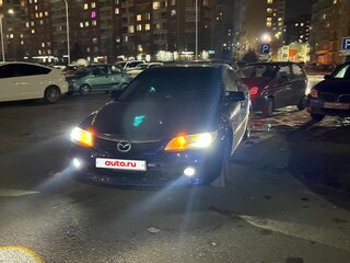 2006 Mazda 6 I (GG) Рестайлинг, синий, 480000 рублей, вид 4