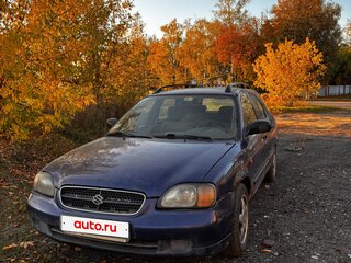 1998 Suzuki Baleno I, синий, 100000 рублей, вид 1