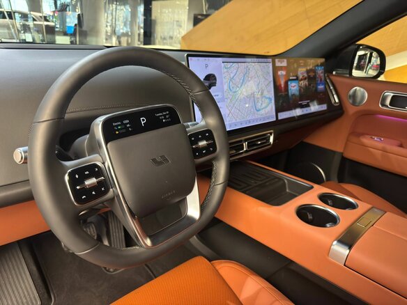 2025 Li Auto (Lixiang) L6 I, голубой - вид 6