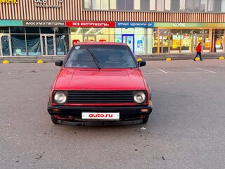 1988 Volkswagen Golf II, красный, 100000 рублей, вид 3