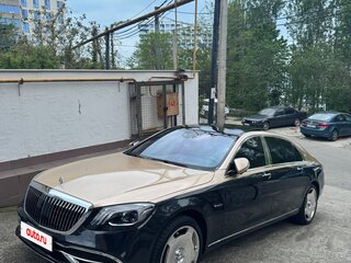 2015 Mercedes-Benz Maybach S-Класс 500 I (X222), чёрный, 4999999 рублей, вид 3