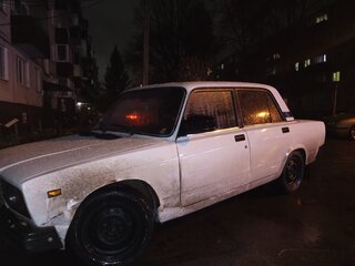 2007 Lada (ВАЗ) 2107, белый, 100000 рублей, вид 1