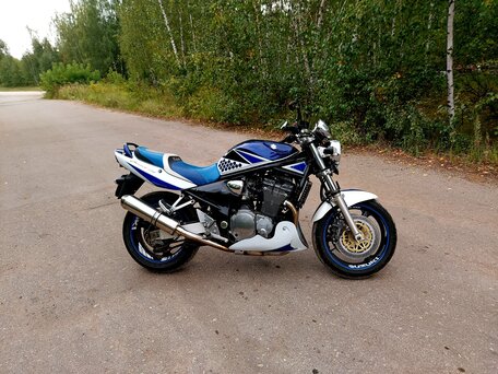 2004 Suzuki Bandit 1200, синий, 400000 рублей, вид 1