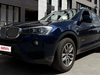 2014 BMW X3 28i xDrive II (F25) Рестайлинг, синий, 2599000 рублей, вид 2
