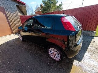 2007 Fiat Punto III Grande Punto, чёрный, 230000 рублей, вид 4