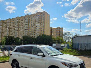 2017 Infiniti QX60 I Рестайлинг, белый, 2620000 рублей, вид 5
