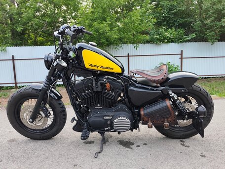 2012 Harley-Davidson Forty-Eight, чёрный, 820000 рублей, вид 1