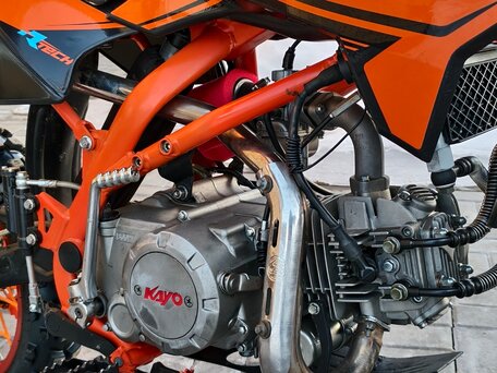 2024 Kayo Evolution YX140EM, красный, 75000 рублей, вид 4