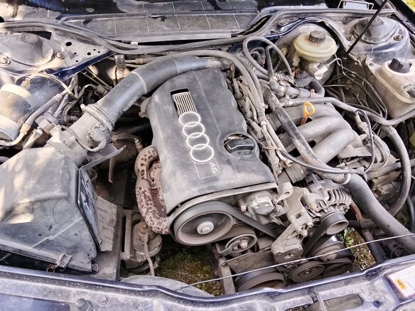 1996 Audi A6 I (C4), синий, 230000 рублей - вид 16