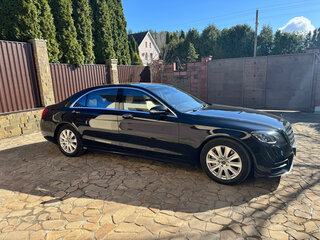 2019 Mercedes-Benz S-Класс 560 Long VI (W222, C217) Рестайлинг, чёрный, 10000000 рублей, вид 2