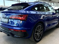 2021 Audi Q5 45 TFSI II (FY) Рестайлинг, синий - вид 4