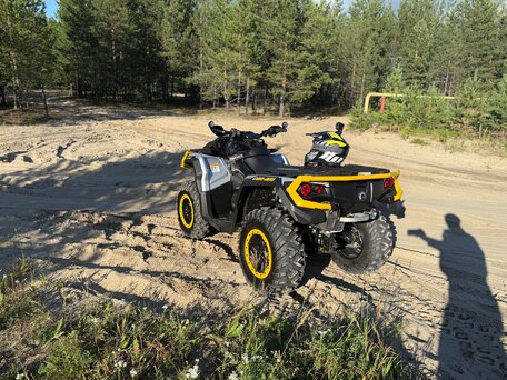 2023 BRP Can-Am Outlander Max XT-P 1000R, серебристый, 1880000 рублей, вид 4