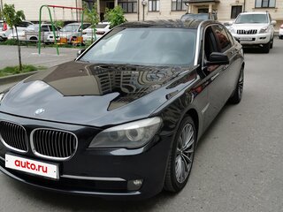2011 BMW 7 серии Long 750Li xDrive V (F01/F02/F04), чёрный, 1250000 рублей, вид 1