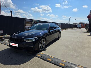 2018 BMW 5 серии 530d xDrive VII (G30/G31/G38), чёрный, 4845000 рублей, вид 2