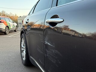 2009 Infiniti FX35 II (S51), коричневый, 1440000 рублей, вид 3