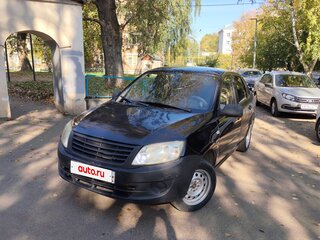 2012 Lada (ВАЗ) Granta I, чёрный, 130000 рублей, вид 1