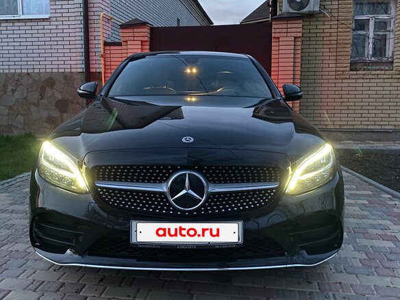 2020 Mercedes-Benz C-Класс 180 IV (W205) Рестайлинг, чёрный, 3150000 рублей - вид 3