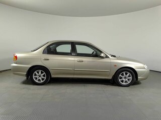2008 Kia Spectra I Рестайлинг 2, бежевый, 393000 рублей, вид 4