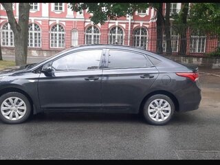 2019 Hyundai Solaris II, чёрный, 800000 рублей, вид 4